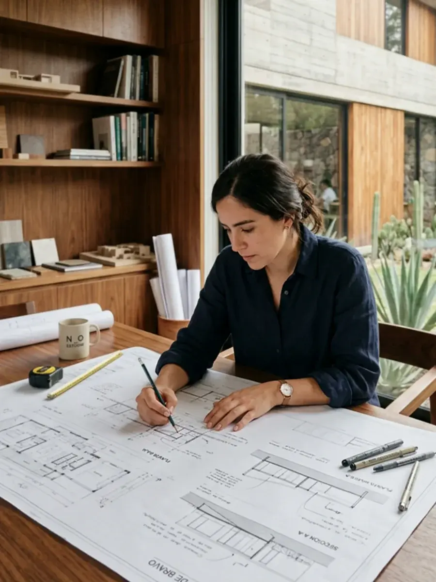 arquitecta planos